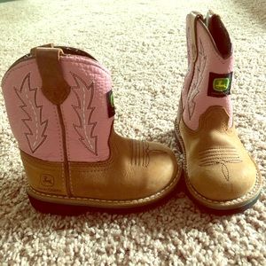Toddler Girl John Deere Boots